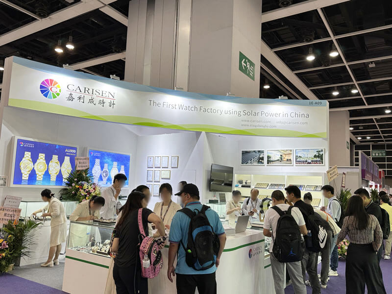 Carisen Shines at the HKTDC Hong Kong Watch & Clock Fair 2023