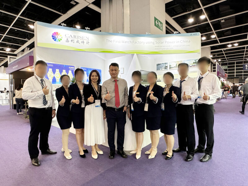 Carisen Shines at the HKTDC Hong Kong Watch & Clock Fair 2023